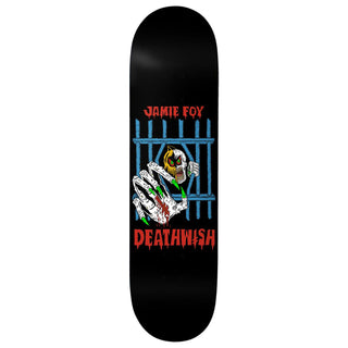 Deathwish Skateboard Deck Jamie Foy Deathwitch Trials 8.5" x 32"