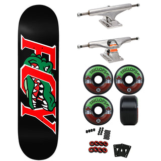 Deathwish Premium Skateboard with Indy Trucks and Triclops Wheels 8.25" Foy Gator Twin