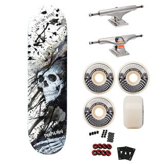 Deathwish Premium Skateboard with Indy Trucks, Triclops Wheels 8.25" Taylor Light In My Hands
