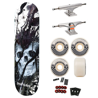 Deathwish Premium Skateboard with Indy Trucks, Triclops Wheels 8.5" Taylor Read My Bones