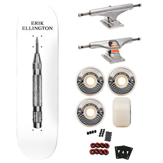 Deathwish Premium Skateboard with Indy Trucks and Triclops Wheels 8.0" Ellington Breaking and Entering