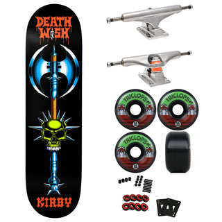 Deathwish Premium Skateboard with Indy Trucks and Triclops Wheels 8.475" Taylor Forgotten Relics