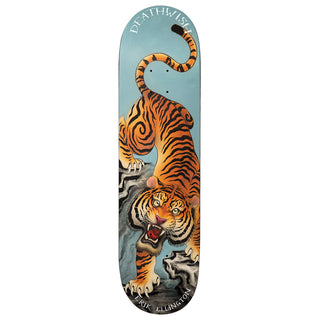 Deathwish Premium Skateboard with Indy Trucks and Triclops Wheels 8.25" Ellington Spirit Animal
