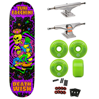 Deathwish Premium Skateboard with Indy Trucks and Triclops Wheels 8.125" Facchini Lords of the Underworld