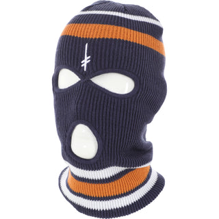 Deathwish Skateboards Beanie Gang Logo Ski Mask Navy/Orange