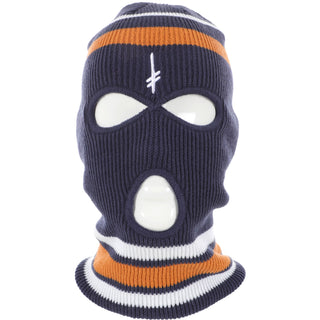 Deathwish Skateboards Beanie Gang Logo Ski Mask Navy/Orange