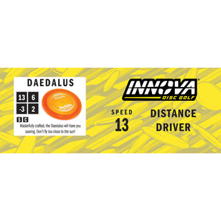 Innova Disc Golf Champion Daedalus Distance Driver 13/6/-3/2 - Choose Exact Disc