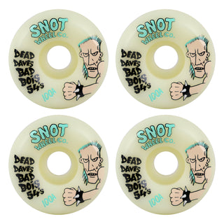 Heroin Premium Skateboard with Indy Trucks, Snot Wheels 8.5" Dern Skeleton