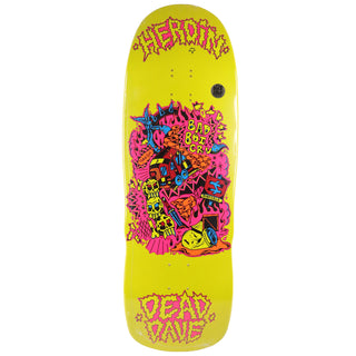 Heroin Premium Skateboard Complete Dead Dave Trainlines Slappy Trucks OJ Wheels and Quantum Snot Particles Bearings