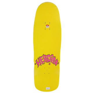 Heroin Skateboard Complete Dead Dave Trainlines 10.125" x 32.5"