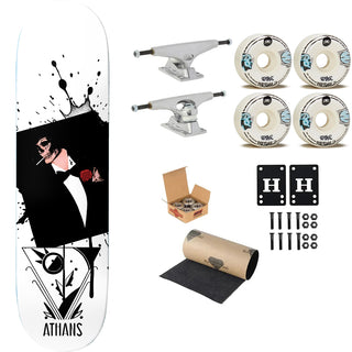 Deathwish Premium Complete Skateboard Chris Athans Deco 8.25" Ft. Krux/SML/Independent