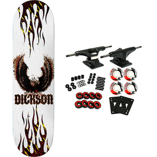 Deathwish Skateboard Complete Jon Dickson Free Bird 8.5" x 32"