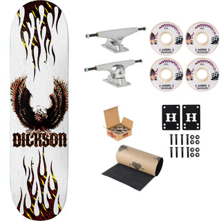 Deathwish Premium Complete Skateboard Jon Dickson Free Bird 8.5" Ft. Krux/SML/Independent