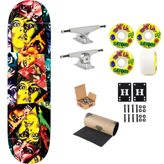 Deathwish Premium Complete Skateboard Jon Dickson LSD 8.25" Ft. Krux/Satori/Independent
