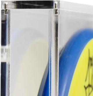 MVP Disc Golf Disc Frame - Crystal Clear Acrylic Display Case with Mounting Hardware