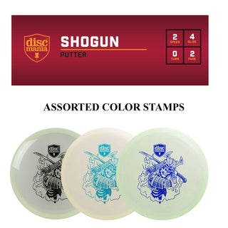 Discmania Glow in The Dark Disc Golf Set 3 Pack of Discs - Majesty, Rockstar, Shogun