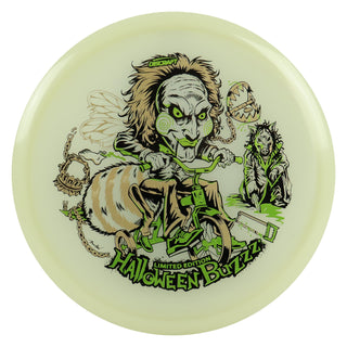 Discraft Disc Golf 2026 Mega Glo Halloween Buzzz Olive/Gold 170-172g