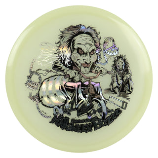 Discraft Disc Golf 2026 Mega Glo Halloween Buzzz Silver/Holo 175-176g