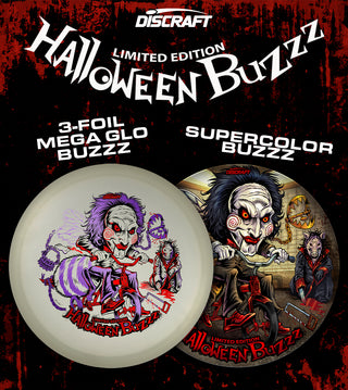 Discraft Disc Golf 2026 Mega Glo Halloween Buzzz - Choose Exact Disc