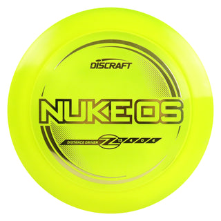 Discraft Disc Golf Z Line Nuke OS Distance Driver 13/4/0/4 Yellow/Gold 173-174g