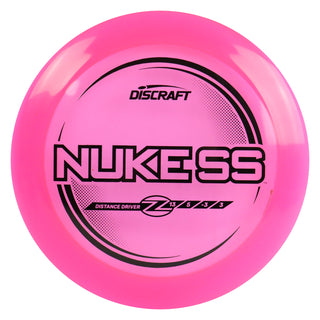Discraft Disc Golf Z Line Nuke SS Distance Driver 13/5/-3/3 Hot Pink/Black 173-174g