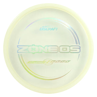 Discraft Disc Golf Z Line Zone OS Putter 4/2/1/5 Clear/Holo 175g