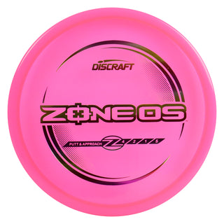 Discraft Disc Golf Z Line Zone OS Putter 4/2/1/5 Pink/Purple Metallic 174g