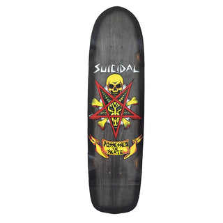 Dogtown Skateboard Deck Suicidal Skates Possessed to Skate Pool Black/Black 8.75" x 32.5"