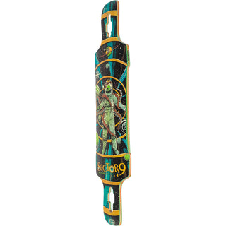 Sector 9 Longboard Dropper Dread 9.625" x 41" Drop Through with Paris / Arbor Parts Package