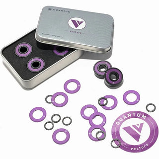 Quantum Bearing Science Vector Series Skateboard Bearings Kit