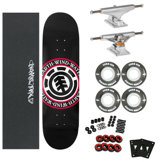 Element Compete Seal 8.0" Independent Trucks, Soft Wheels