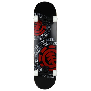 Element Skateboard Print-Point Complete Dispersion 7.5" x 31.25" Assembled