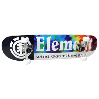Element Skateboard Print-Point Complete Tie Dye Section 8.0" x 31.75" Assembled