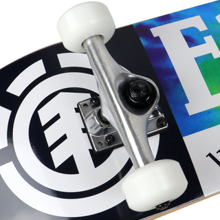 Element Skateboard Print-Point Complete Tie Dye Section 8.0" x 31.75" Assembled