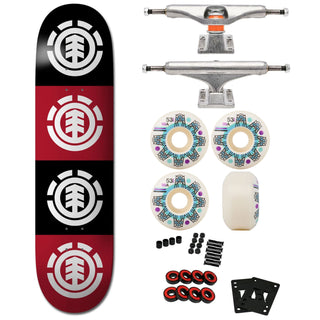 Element Quadrant 7.75" Deck, Independent Trucks and Triclops Wheels Complete