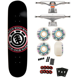 Element Seal 8.0" Deck, Independent Trucks and Triclops Wheels Complete