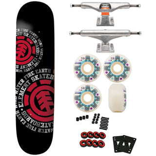 Element Dispersion 8.0" Deck, Independent Trucks and Triclops Wheels Complete