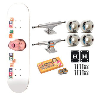 Enjoi Premium Skateboard Complete Hassler Bag of Suck 8.25" x 32.1" Indy Trucks, Sml Wheels