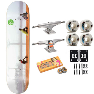 Enjoi Premium Skateboard Complete Salad Days 8.25" x 32" Indy Trucks, Sml Wheels