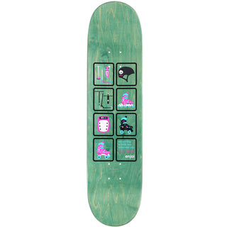 Enjoi Skateboard Complete Big Box Roller Skates 8.25" x 31.875"
