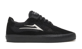 Lakai Skateboard Shoes Essex Black/Black Suede