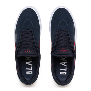 Lakai Skateboard Shoes Essex Navy Suede