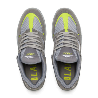 Lakai Skateboard Shoes Evo 2.0 XLK Grey/Lime Suede