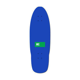 Everybody Skates Skateboard Deck Elephant Standard Blue 9.5" x 30"