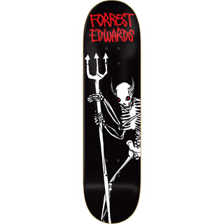 Zero Skateboard Deck Forrest Edwards Living Dead 8.5" x 32.3" with Grip