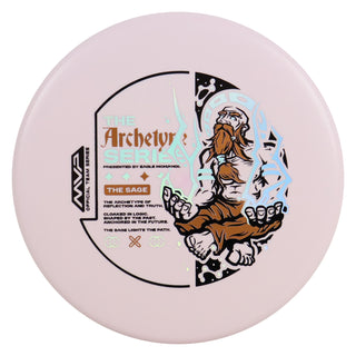 Streamline Disc Golf Streamline Electron Firm Autopilot – Eagle McMahon Archetype Series Light Pink/Holo 174 grams