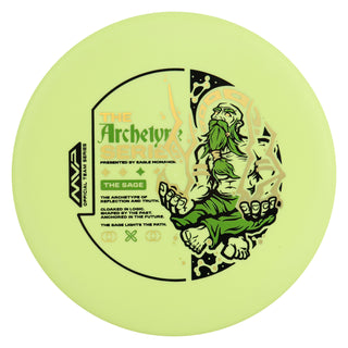 Streamline Disc Golf Streamline Electron Soft Autopilot – Eagle McMahon Archetype Series Yellow/Gold Holo 172 grams