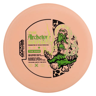 Streamline Disc Golf Streamline Electron Soft Autopilot – Eagle McMahon Archetype Series Orange/Gold Holo 172 grams