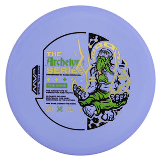Streamline Disc Golf Streamline Electron Soft Autopilot – Eagle McMahon Archetype Series Slate Purple/Gold Holo 173 grams