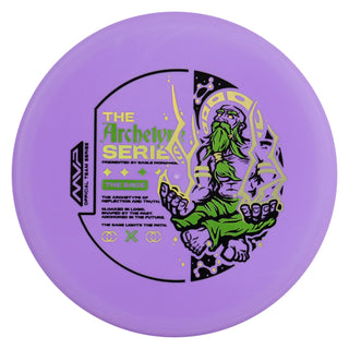 Streamline Disc Golf Streamline Electron Soft Autopilot – Eagle McMahon Archetype Series Purple/Gold Holo 170 grams